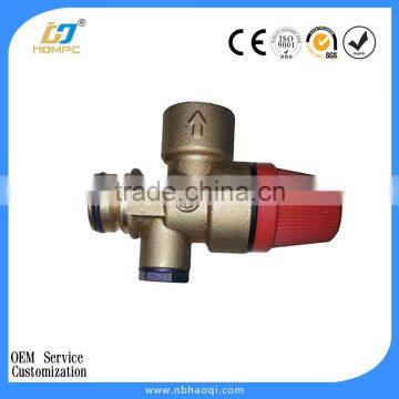 brass safety valve for water heater