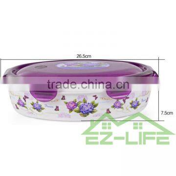 Healthy BPA Free Microwave Oven Safe Big Plastic Lunch Box for Adults photo-2