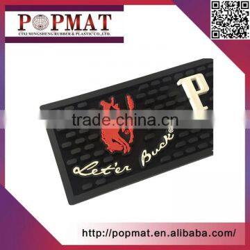 Barware Bar Mat,PVC Bar Drip Mat Beer PVC Bar Mat photo-2