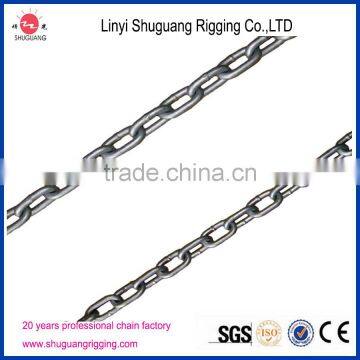 Galvanized G30 Chain Ordinary Mild Steel Link Chain With Good Quality photo-2