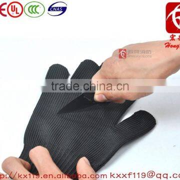 High Strength Black Cut Resistant Gloves Anti Cutting Gloves photo-2