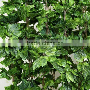 Top Quliaty Artificial Grape Garland Grape Leaves Hanging Vine photo-2