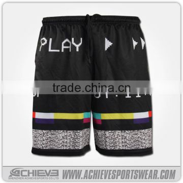 Gym wear training shorts sublimation training shorts