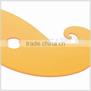 Kearing Plastic Underdress Curves Ruler 2 Pieces in 1 Set French Curve for Dressmaking Pattern Making#1302s photo-4