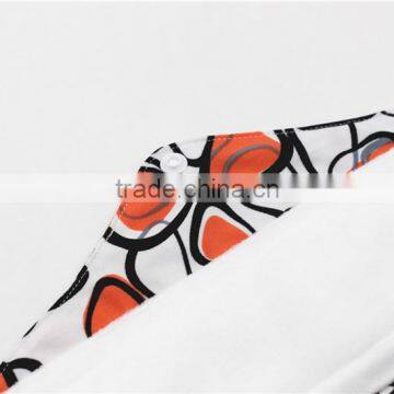 Soft Bamboo Mama Cloth Eco-friendly Lady Cloth Menstrual Pads Reusable Sanitary Pads photo-3