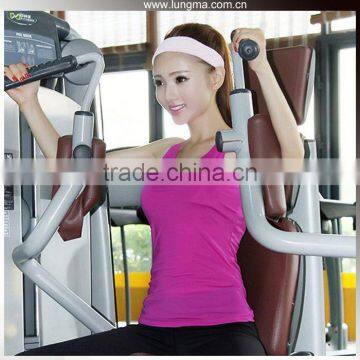 Spandex Sleeveless Gym Sports Custom Crop Top Yoga Women Tank Top Fitness