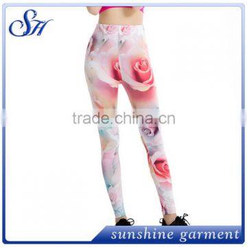 KX023 Women's Novelty Leggings With Milky Silk 92%polyester 2017 photo-3