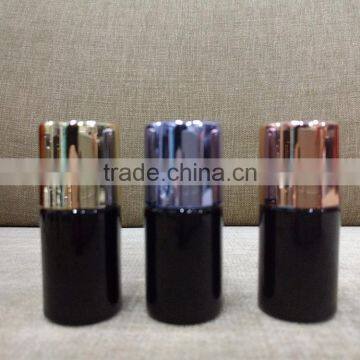 Fancy White UV Coated Bottle With Shiny Silver Cap,gel Bottle Sets With Cap and Brush India photo-5