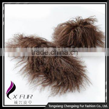 CX-A-47D Wholesale Cheap Cute Gift Multicolor Lamb Fur Slap Cuff Bracelet photo-4