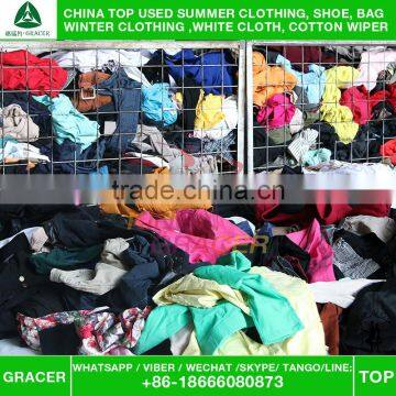 Africa/Italy Style Sell For In Bales Ladies Cotton Pants Used Clothes Bales photo-3
