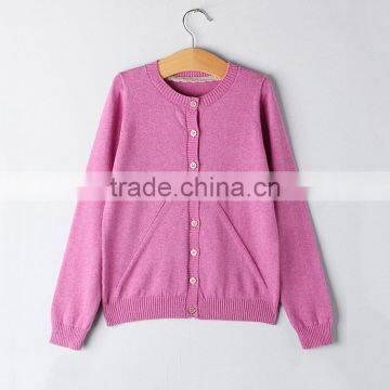 Latest Knitting Children Clothes Thin Coat Cardigan Design for Baby Girls Fall Collection photo-4