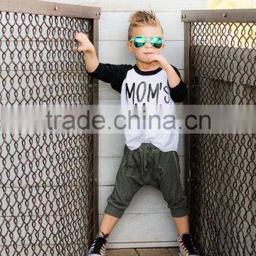 Summer Playful And Funny Raglan T-shirts Created For Kids Clothes In China photo-4