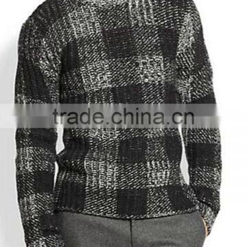 2015 Male Woollen Fabric Knitted Pattern for Man Sweater