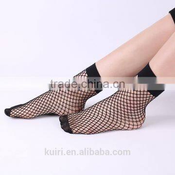 WS-22 Europe Fashion Dress Sexy Bowknot Fishnet Socks Women/Ladies Lace Sox Students Meias Funny Calcetines photo-5