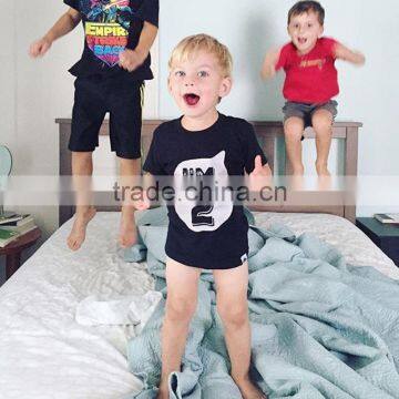 S17493A 2017 Children T-shirt Boys Tees Short Sleeve Summer Cotton Kids Fashion T-shirt photo-2