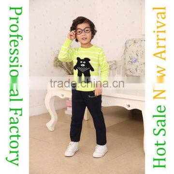 Stylish animal design private label kid clothing