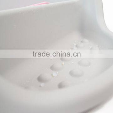 R1865H Semi Enclosed Cat Toilet New Triangle Cat Litter Box Open Cat Toilet photo-3