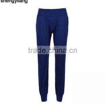 2016 High Quality OEM/ODM Bamboo Product Custom Sports Pants Loose Yoga Pants in Guangzhou photo-6