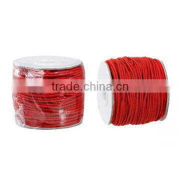 Polyamide Nylon Jewelry Thread Cord For Buddha/Mala/Prayer Beads Red Elastic 2mm photo-3