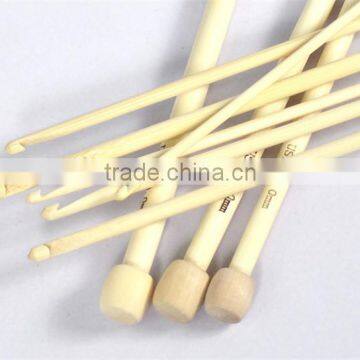 High Quality 9 Sizes Bamboo Afghan Tunisian Sewing Crochet Hooks Needles photo-3