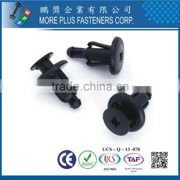 Made in Taiwan PP Nylon Easy Release Plastic Rivet Black photo-4