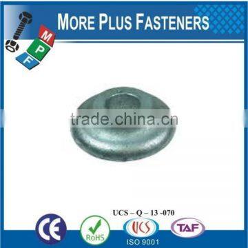Made in Taiwan Galvanized Green Dipped White Coated Ogee Washer photo-2