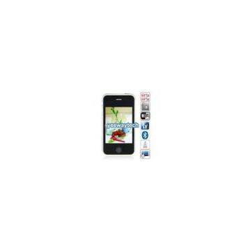 HiPhone A6L Quad Band Dual Cards WiFi Color TV Bluetooth Java 3.2 - inch Touch Screen China Phone