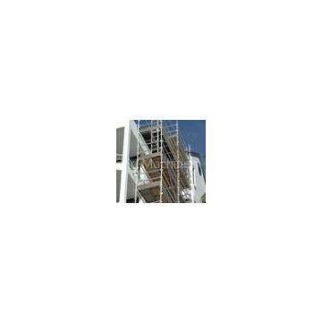 Construction Frame Platform Walk - Through Mobile Scaffold Towers / Mobile Scaffolding