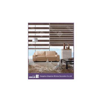 Linen zebra blinds