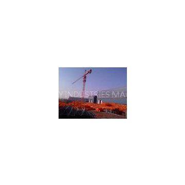 Leg Fixing Type Construction Tower Crane For Civil Buildings 60m Jib Length