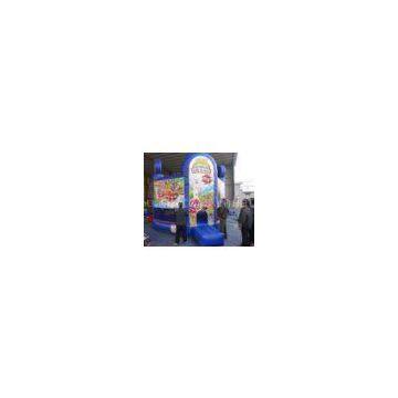 Commercial PVC Tarpaulin Inflatable Bouncer Castle Jump For Outdoor Park Entertainment
