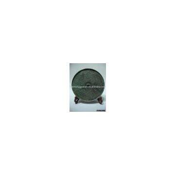 Antiques-Bronze circinal mirror
