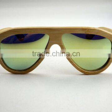 custom high quality oak wood sunglasses natural wooden sunglasses bamboo colorful lenses sunglasses lz2901b