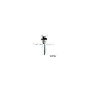 brass drainer,basin drainer, waste drainer (SJ90321)