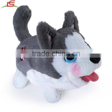 Stuffed 2017 cute Chubby Puppies Friends Large Plush Husky