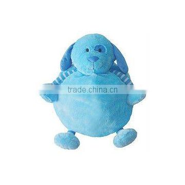 LE-B1126 plush bean bag blue bellie bear toy