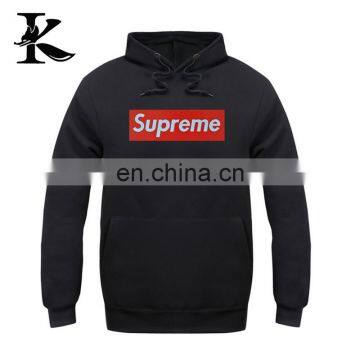 2017 Spring Latest Fashion Wholesale 100%cotton Long Sleeve no Zipper Couple Hoodie Jacket photo-2