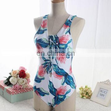 Wholesale printting strapless women bikini