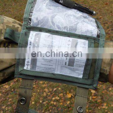 Tactical Military battle tested Waterproof Wrist Map Document Case pouch