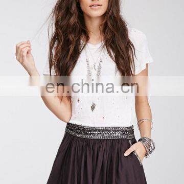 fashion bead skirt fashion women sex mini skirt