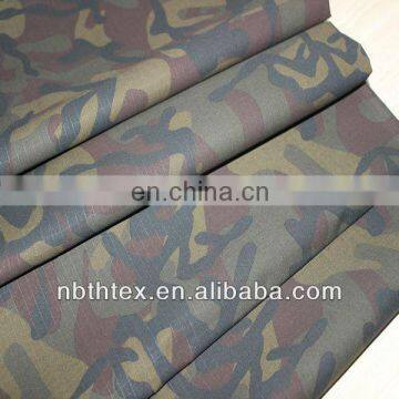 100% cotton camouflage fabric ripstop fabric