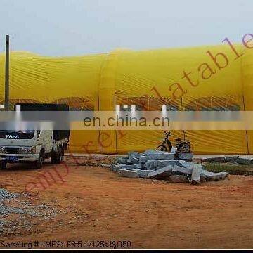 Inflatable outdoor tent, inflatable painball tent T024