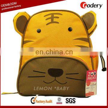 New arrival Cute Tiger kindergarten school bag