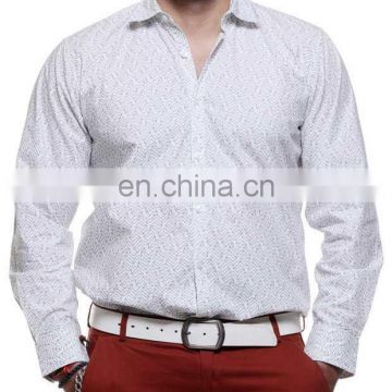 Stylish Light Grey Printed Shirt