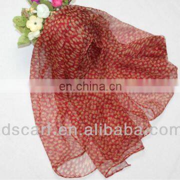 100 Silk Crepe de Chine Fabric JDS-001# Excellent Scarves Super Thin 100% Silk 100 Silk Crepe de Chine Fabric photo-3