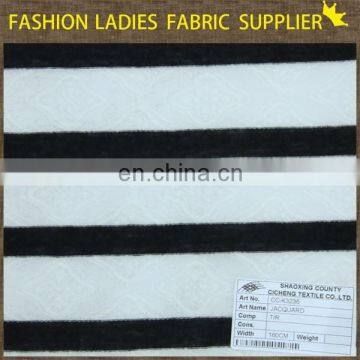 180gsm,T/R elastic for T-shirts,yarn dyed various dimension stripe knitted spun viscose jersey fabric,slub jersey,