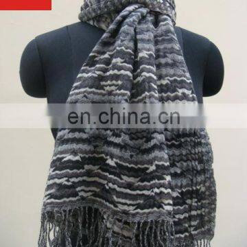 Woollen Jacquard Scarf