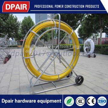 Conduct clean underground cable installation Duct rodder 8mm,conductive duct rodder Tracing Rodding 250m