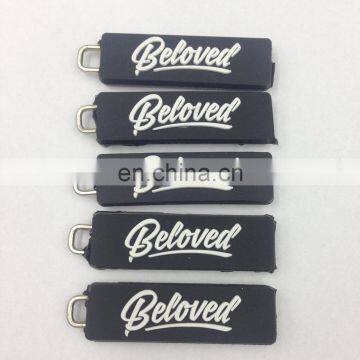 Custom Rubber Zipper Tags Decorative Runner Zipper Pulls photo-2