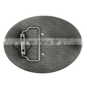 Zinc Alloy Casting 100mm Oval Shape Metal Buckle With Eagle Pattern photo-2